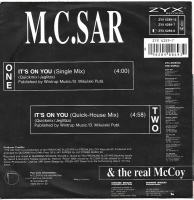 M.C.Sar & The Real McCoy - It's On You     (Single)