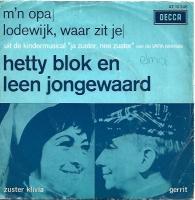 Hetty Blok En Leen Jongewaard - M'n Opa    (Single)