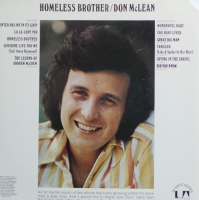 Don McLean - Homeless Brother                      (LP)
