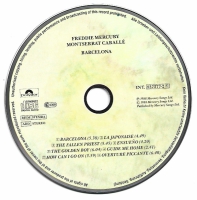 Freddy Mercury & Montserrat Caballé - Barcelona   (CD)