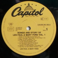Les Paul & Mary Ford - Songs And Stroy Of ..Vol:1  (LP)