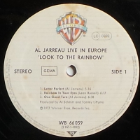 Al Jarreau - Look To The Rainbow     (LP)