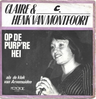 Claire & Henk Van Montfoort - Op De Purp're Hei  (Single)