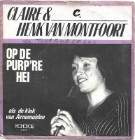 Claire & Henk Van Montfoort - Op De Purp're Hei  (Single)