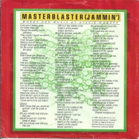 Stevie Wonder - Master Blaster                (Single)