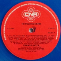 Francis Goya - 16 Droommelodieen    (Blauw-LP)