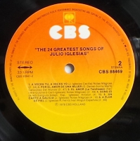 Julio Iglesias - The 24 Greatest Songs    (LP)