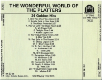 The Platters - The Wonderful World Of The Platters    (CD)