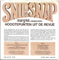 Snip & Snap - Hoogtepunten Uit De Revue        (Single)