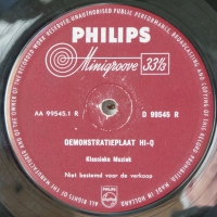 Philips Demonstratieplaat HI-Q       (Verzamel Mini LP)