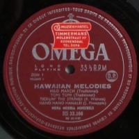 Mena Moeria Minstrels - Hawaiian Melodies Volume 1  (Mini LP)