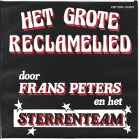 Frans Peters & Het Sterrenteam - Het Grote Reclamelied  (Single)