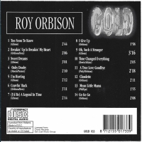 Roy Orbison - Gold                  (CD)
