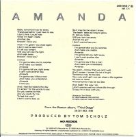 Boston - Amanda                           (Single)