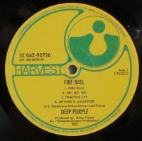 Deep Purple - Fire Ball  (LP)