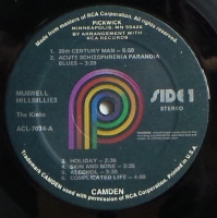 The Kinks - Muswell Hillbillies                   (LP)