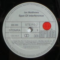 Ian Matthews - Spot Of Interference  (LP)