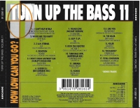 Turn Up The Bass 11          (CD)