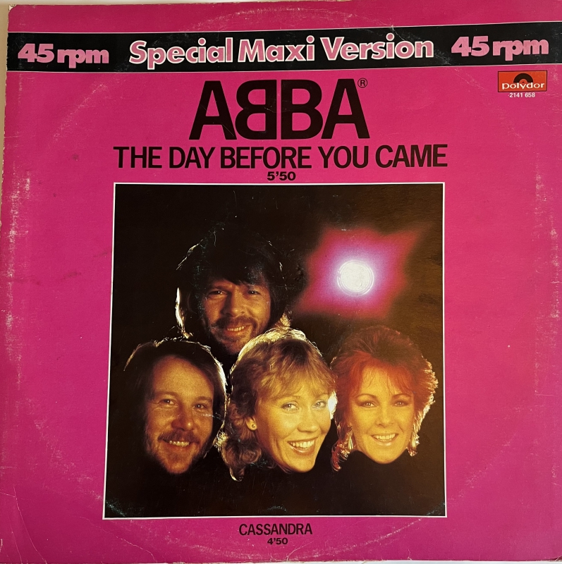 Abba - The  TheDay Before You Came  (Maxi-Single)