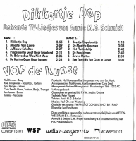 VOF De Kust - Dikkertje Dap (Cassetteband)