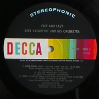 Bert Kaempfert - Free And Easy (LP)