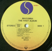 Madonna - The First Album (LP)