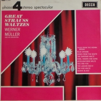 Werner Müller And His Orchestra - Great Strauss (LP)