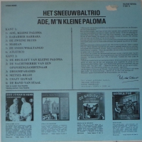 Het Sneeuwbal Trio - Adé M'n Kleine Paloma (LP)