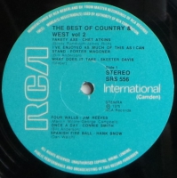 The Best Of Country And West Vol:2 (Verzamel LP)