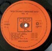 Bob Dylan - Greatest Hits Vol.III (LP)