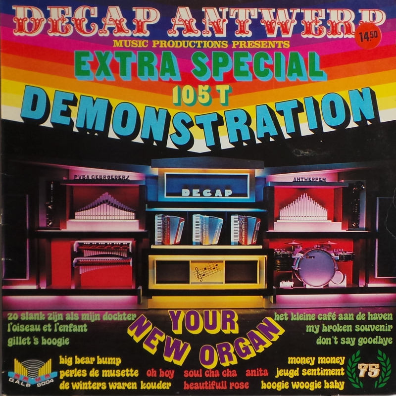 Decap Organ Antwerp - Extra Special 105T Demonstration (LP)