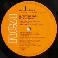 Al Stewart - Live Indian Summer (LP)