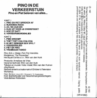Sesamstraat - Pino In De Verkeerstuin (Cassetteband)