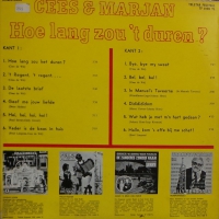 Cees & Marjan - Hoe Lang Zou 't Duren (LP)
