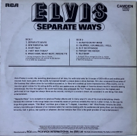 Elvis Presley - Separate Ways (lp)