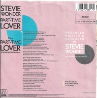 Stevie Wonder - Part Time Lover (Single)