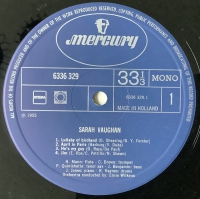 Sarah Vaughan - Lullaby Of Birdland (LP)