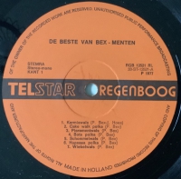 Bex Menten - De 14 Beste (LP)