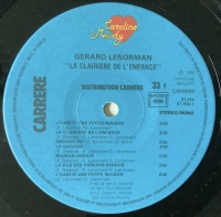 Gerard Lenorman - La Clairiere De L'Enfance (LP)
