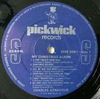 Charles Aznavour - My Christmas Album (LP)