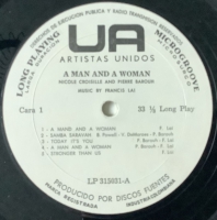 Francis Lai - A Man And A Woman (LP)