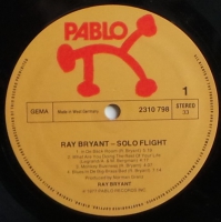 Ray Bryant - Solo Flight (LP)