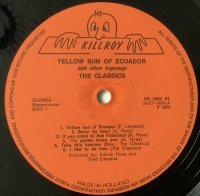 The Classics - Yellow Sun Of Ecuador (LP)