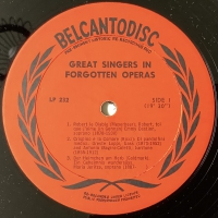 Great Singers In Forgotten Operas (LP)