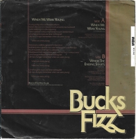 Bucks Fizz - When We Were Young (Single)