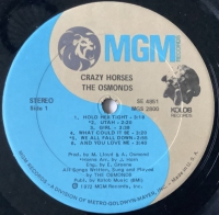 The Osmonds - Crazy Horses (LP)