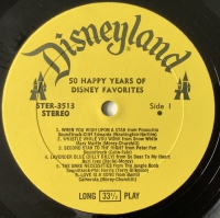 50 Happy Years Of Disney Favorites (Verzamel LP)