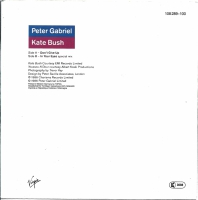 Peter Gabriel & Kate Bush - Don't Give Up (Single)