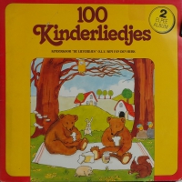 Kinderkoor De Lieverdjes - 100 Bekende Kinderliedjes (LP)