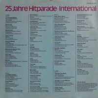 25 Jahre Hitparade International (Verzamel LP)